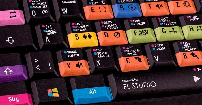 LogicKeyboard Astra Avid FL Studio, USB, DE