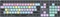 LogicKeyboard Titan Wireless Apple Final Cut Pro X Mac, Titanium Gray, LEDs weiß, USB/Bluetooth, UK Vorschaubild