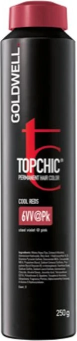 Goldwell Topchic @Elumenated Haarfarbe 6VV PK steel violet pink, 250ml