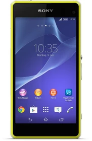 Sony Xperia Z1 Compact gelbgrün