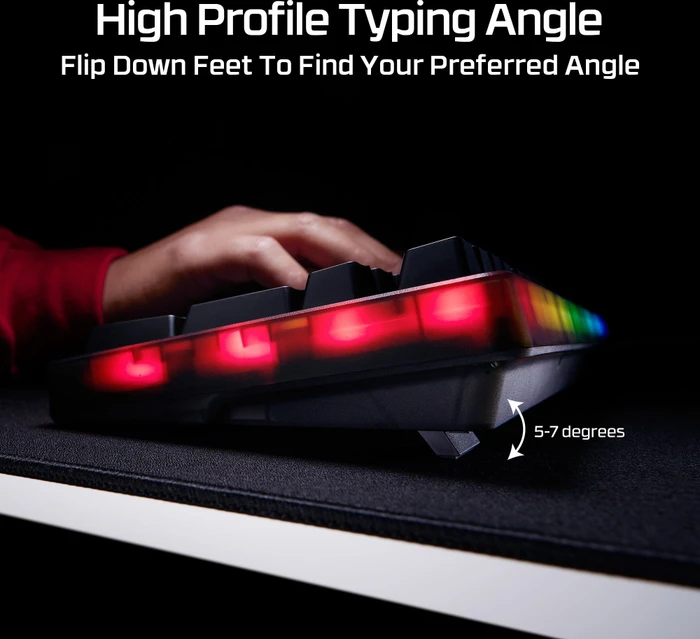HP HyperX Origins 2 1800, schwarz/transparent, LEDs RGB, HyperX Linear, USB, DE