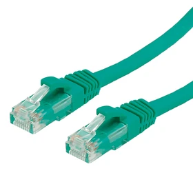 Value LSOH Patchkabel, Cat6, U/UTP, RJ-45/RJ-45, 7m, grün