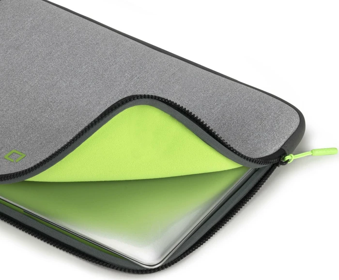 Dicota Skin Flow 13-14.1" Schutzhülle, grey/green
