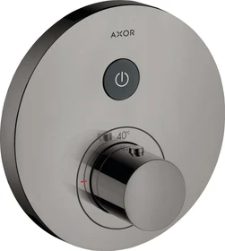 Hansgrohe Axor ShowerSelect rund Thermostat mit 1 Ventilen polished black chrome