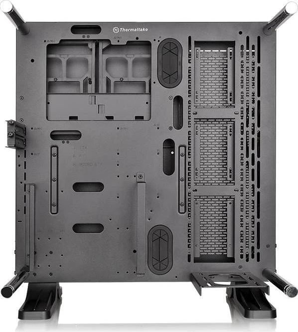 Thermaltake Core P3 Tempered Glass Edition, schwarz, Glasfenster