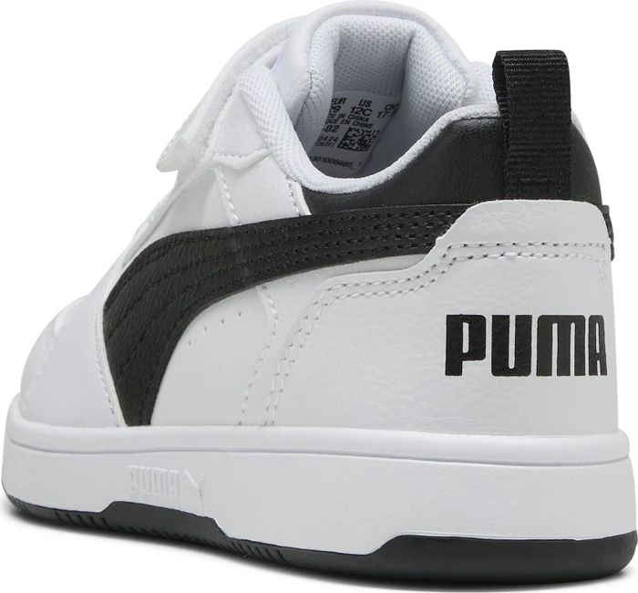 Puma Rebound V6 Lo puma white/puma black (Junior)