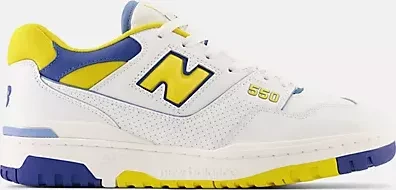 New Balance 550 white/honeycomb/heritage blue (Herren)