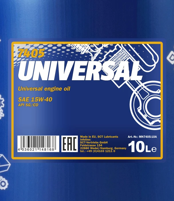 Mannol Universal 15W-40 10l