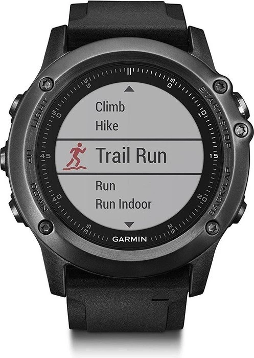 Garmin Fenix 3 Sapphire HR schwarz/grau