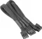 Thermaltake Sleeved PCIe Gen 5 Splitter Cable, 600W PCIe 5.0 12VHPWR, 2x 8-Pin PCIe Stecker auf 16-Pin PCIe 5.0 12VHPWR Stecker, Adapterkabel, schwarz, 60cm Vorschaubild