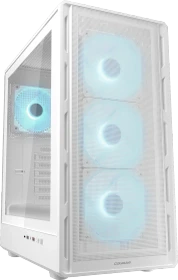 Cougar Airface Pure Pro, weiß, Glasfenster