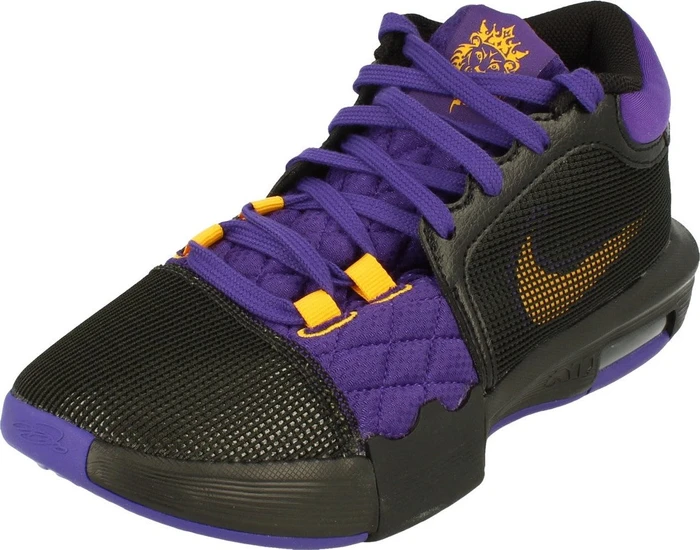Nike LeBron Witness 8 black/field purple/university gold