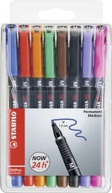 STABILO OHPen universal permanent M sortiert, 8er-Set