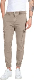 Replay Jaan Slim Fit Cargo Jeans wood grey (Herren)