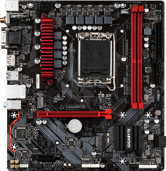 GIGABYTE B660M Gaming AC DDR4 (Intel 1700)