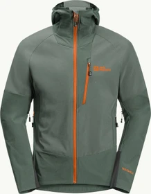 Jack Wolfskin Alpspitze Hoody Funktionsjacke hedge green (Herren)