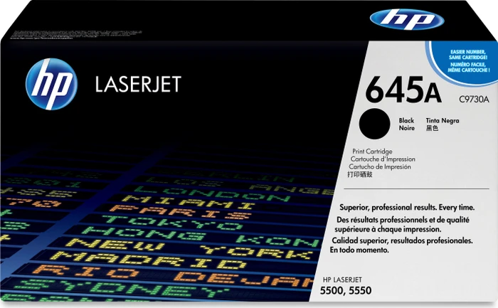 HP Toner C9730A Schwarz für Color Laserjet 5500 5550, 13k
