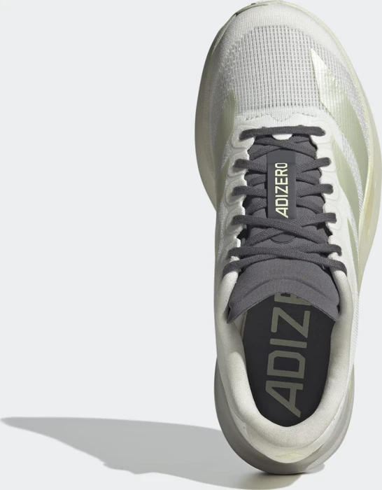 adidas Adizero Evo SL off white/ice gold met./granite (Damen)