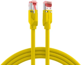 EFB Elektronik PUR Superflex Industrial-Patchkabel schleppkettentauglich, Cat5e, S/UTP, RJ-45/RJ-45, 2m, gelb