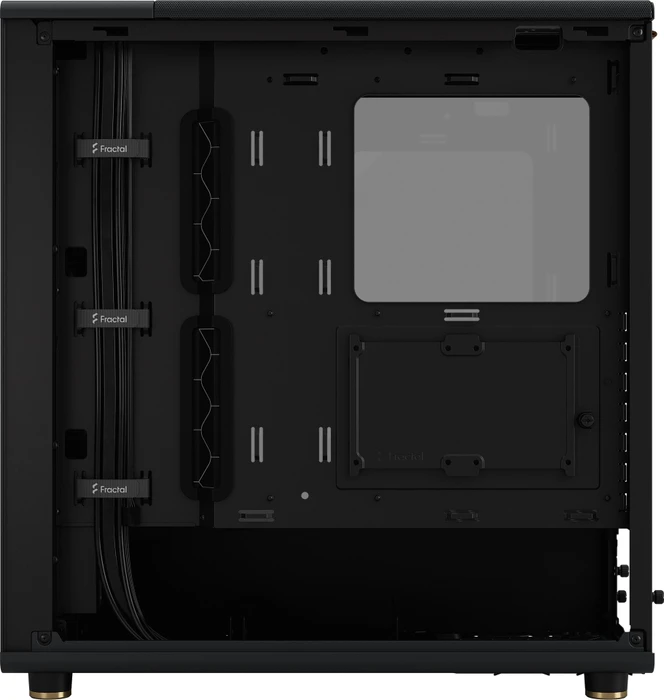 Fractal Design North Charcoal Black TG Dark, Glasfenster