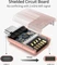 Syntech USB-Adapter, USB 3.0, 5Gb/s, USB-A 3.0 [Buchse] auf USB-C 3.0 [Stecker], Rose Gold, 2er-Pack Vorschaubild