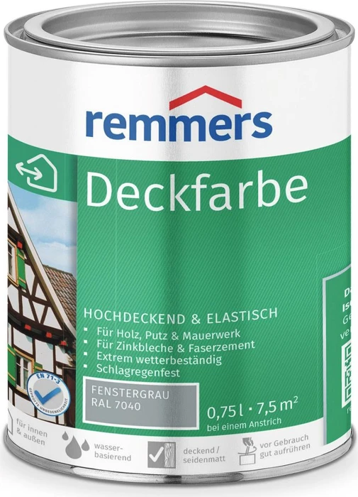 Remmers Deckfarbe Holzschutzmittel, 750ml