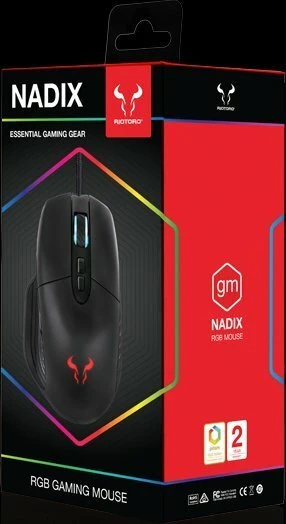 Riotoro Nadix RGB, schwarz, USB