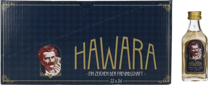 Hawara Apfel-Zimt-Likör 22x 20ml