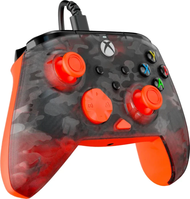 Turtle Beach Rematch Core Controller ghost black camo/orange (Xbox SX/Xbox One/PC)