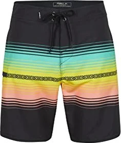 O'Neill Heat Stripe Line 19" Badeshorts black out (Herren)