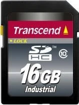 Transcend Industrial 10I R24/W16 16GB, Class 10