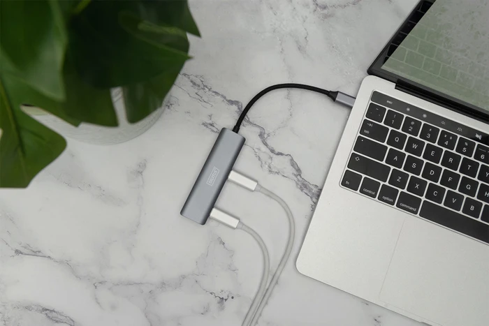 Digitus USB-C Hub, 4x USB-C 3.0, USB-C 3.0 [Stecker]
