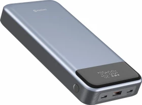 Swissten Powerbank 30000mAh 133W grau