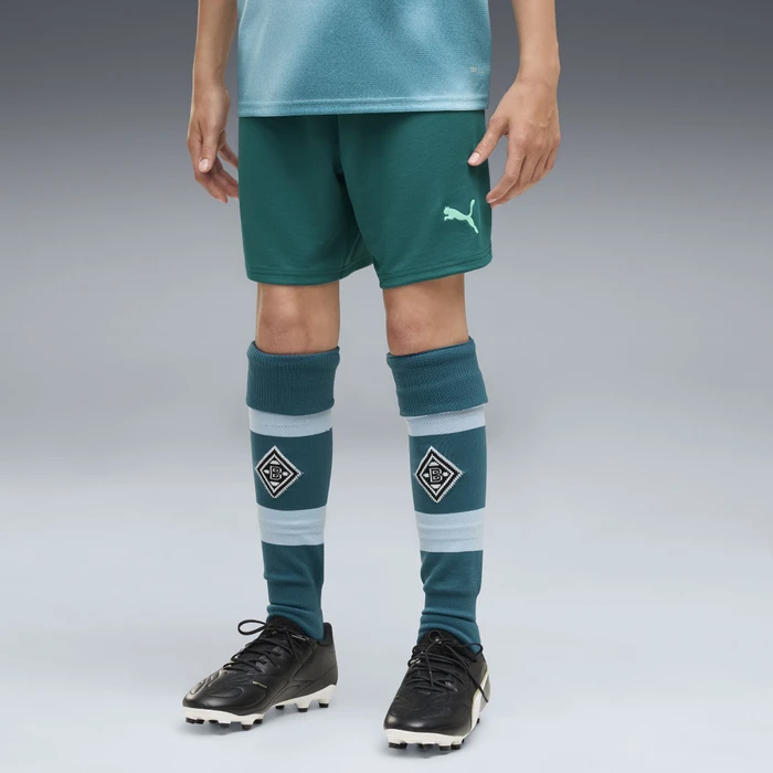Puma Borussia Mönchengladbach 2026/2027 Heimshorts cold green/seafoam (Junior)