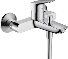 Hansgrohe Logis Einhebel-Wannenmischer Aufputz chrom