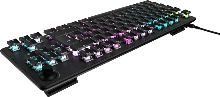 Turtle Beach Vulcan II TKL, schwarz, LEDs RGB, TITAN Mechanical Linear, USB, FR
