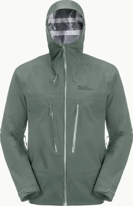 Jack Wolfskin Kammweg 3L Funktionsjacke hedge green (Herren)