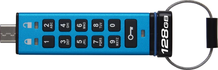Kingston IronKey Keypad 200C 128GB, USB-C, USB 3.2 Gen 1×1