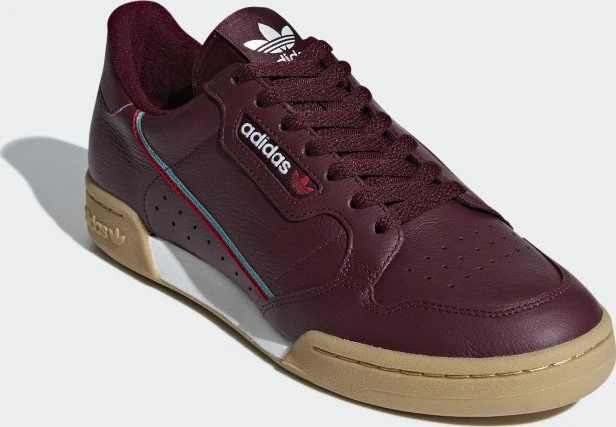 adidas Continental 80 collegiate burgundy/scarlet/hi-res aqua