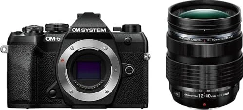 OM System OM-5 Mark II schwarz mit Objektiv M.Zuiko digital ED 12-40mm 2.8 PRO II