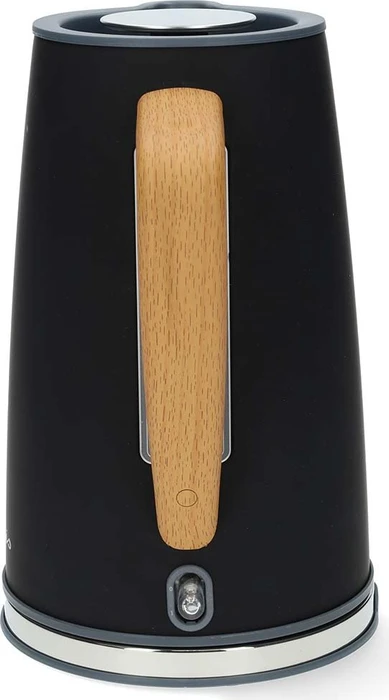 Nedis KAWK510EBK Wasserkocher mit Holzgriff