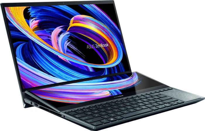 ASUS ZenBook Pro Duo 15 OLED UX582ZW-H2004X, Celestial Blue, Core i9-12900H, 32GB RAM, 1TB SSD, GeForce RTX 3070 Ti, DE