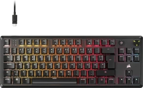 Corsair Gaming K70 CORE TKL RGB, schwarz, MLX RED V2, USB, DE