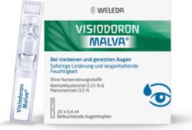 Weleda Visiodoron Malva Einzeldosen-Augentropfen,    20 Stück
