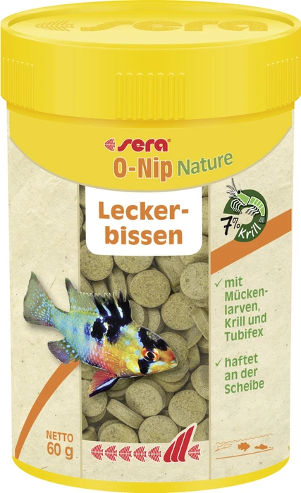 sera O-Nip Leckerbissen als Hafttablette, 60g, 100ml