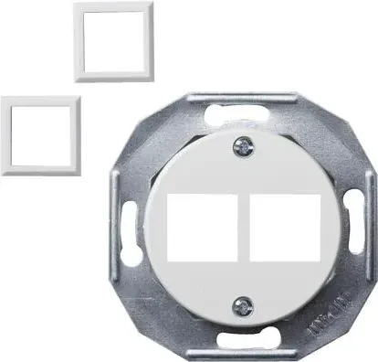 Schneider Electric IAE/UAE-Eins,8(8)/(8) mit Zentralplatte weiss RENOVA