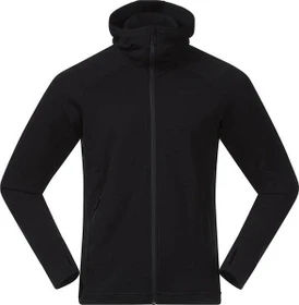 Bergans Ulstein Wool Hood Funktionsjacke schwarz (Herren)