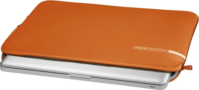 Hama 10.2" Neoprene Netbook-Sleeve 15.6", orange/grau