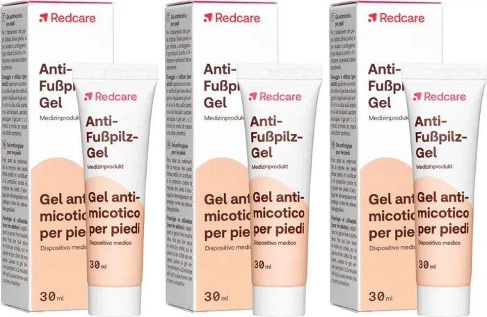 Redcare Anti-Fußpilz-Gel, 90ml (3x 30ml)