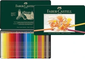 Faber-Castell Polychromos Buntstift sortiert, Metalletui, 36er-Set